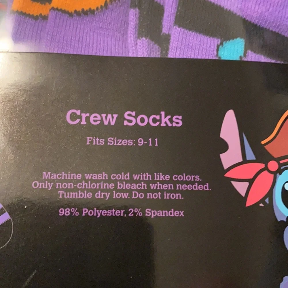 Disney Lilo and Stitch Halloween Crew‎ Socks 3 Pack Disneybound